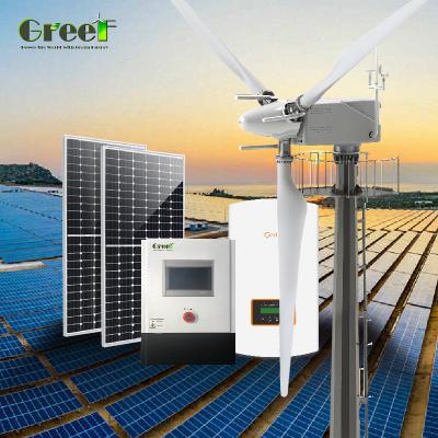Sistema de monitorização com porta de comunicação RS485 10kw Sistema de energia solar para casa