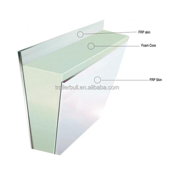 FRP SCS-V ST Panel-60 Структурные композитные сэндвич-панели для пикапов