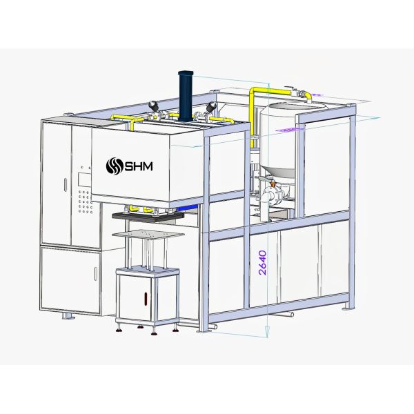 All in One Paper Pulp Forming Machine | Small Egg Tray Machine | Small Molded Pulp Machine Lab Sample Maker