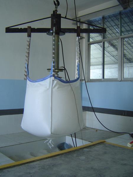 UNフレコンバッグ1000kg、二重鎖縫い、帯電防止コーティング付き