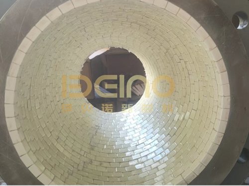 Alumina Ceramic Tube Ceramic Lined Elbow ISO Certificate