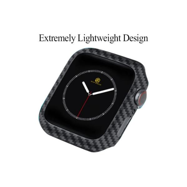 耐久力のある贅沢な100%のカーボン繊維のAppleの時計ケース