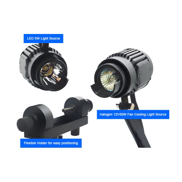 OPTO-EDU A18.1825-LCD Цифровой компараторный микроскоп с увеличением 3,2x~230x, 10,5-дюймовой ЖК-камерой и разрешением 8,0M