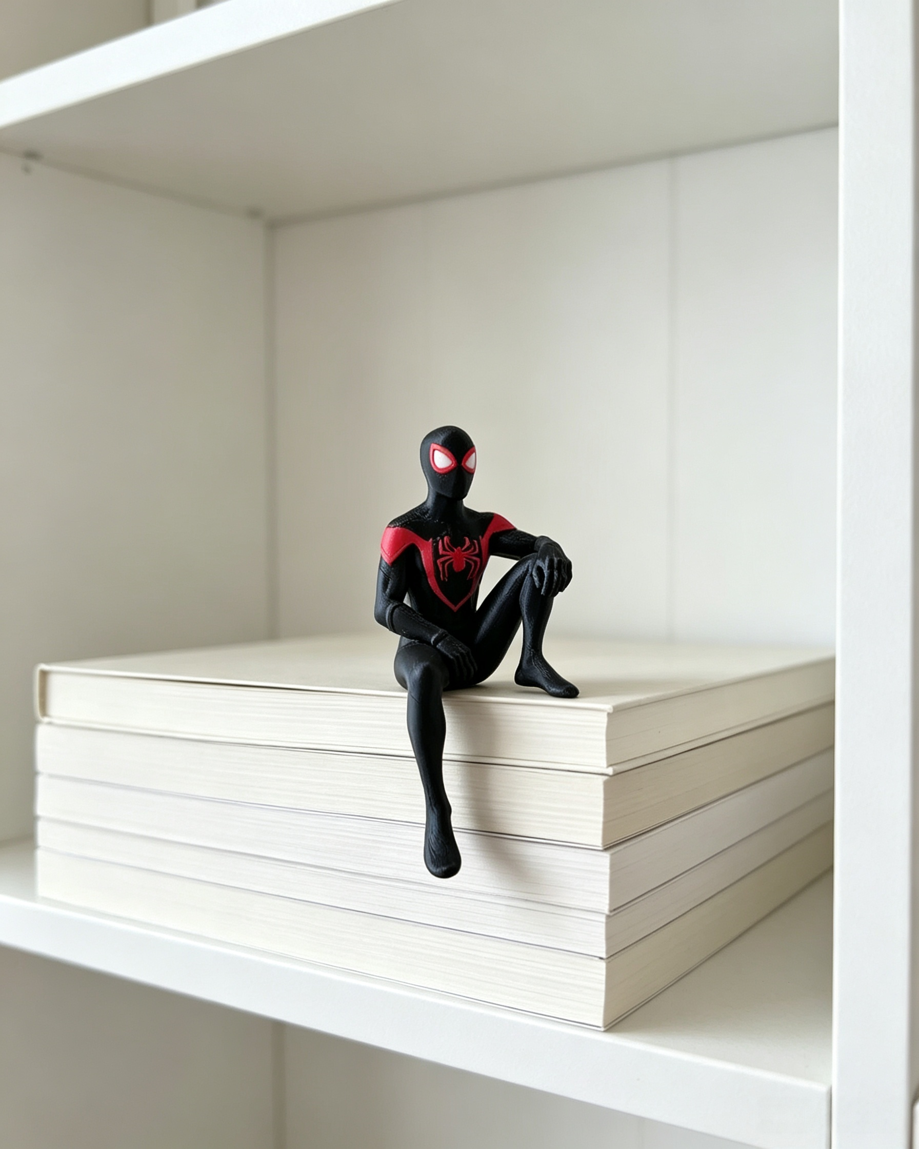 Miles Character 3d Print Action Figure Desktop Display Decor  Sitter Figurine