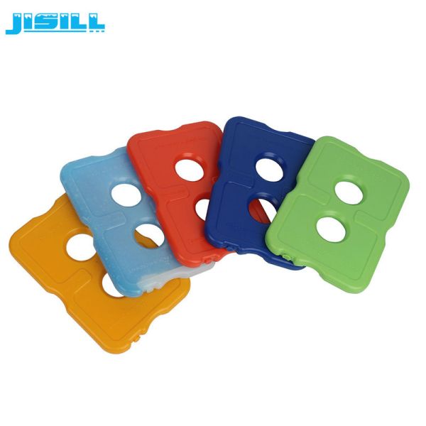 Reusable food-grade cooling rigid ultra-thin ice packs for lunchboxes, cold gel