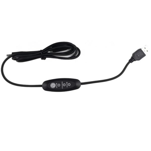 Low Voltage Usb Dc Cable 13cm Straight Angle Usb Power Switch Cable