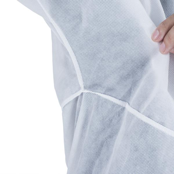 Combinação descartável não tecida uniforme do polipropileno uma parte com capa