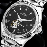 82S5 movimento 3ATM Sapphire Glass Automatic Mechanical Watch