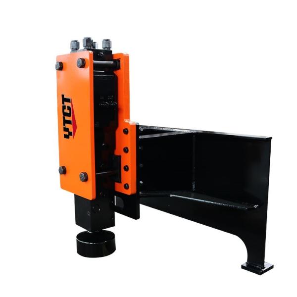 motorista hidráulico 4,5 Ton Excavator Post Driver Attachment do cargo do disjuntor 450kg