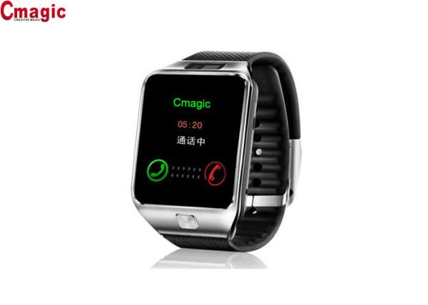 Cmagic Mens Bluetooth Smartphone Watch , Digital Smart Calling Watch With Blood Pressure Test Heart Rate DZ09