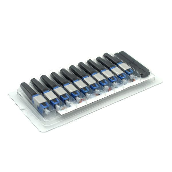 Conector óptico rápido para ligações FTTx sem fio