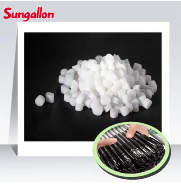Materia prima de Sungallon TPE: moldeo - Gránulos de grado para moldeo por inyección de la empuñadura del lápiz
