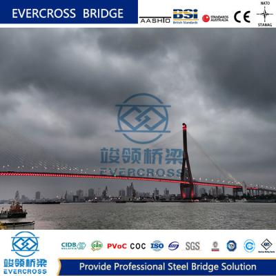 Steel Beam Bridge Steel Concrete Bridge Convenient Easy Installation
