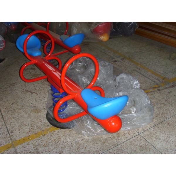 Commercial Grade Backyard Seesaw Playground Equipment / Outdoor Playground Seesaw