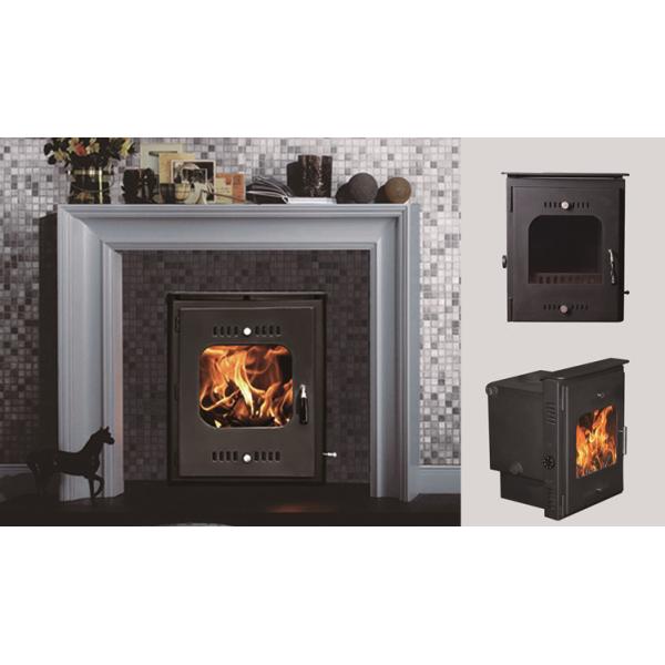 Steel Chimney Cast Iron Wood Burning Stove Antique Bronze Color