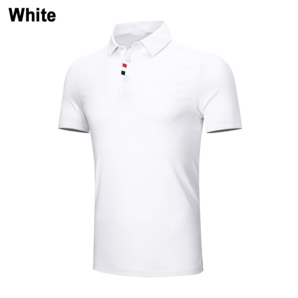 Men's Summer Golf Short Sleeve T-Shirt, Breathable Quick Dry Functional Fabric Golf Apparel