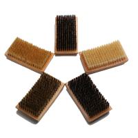 Cepillo Abeis de onda cuadrada para 360 palmeras curvas con mango natural suave de jabalí