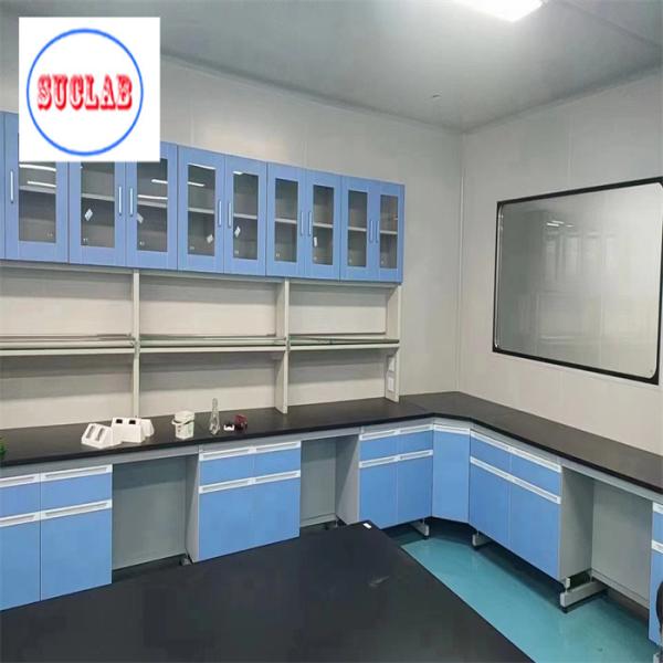 Fire Resistant  Chemistry Lab Workbench Laboratory Bench Malaysia With Chemical Resistant Surface