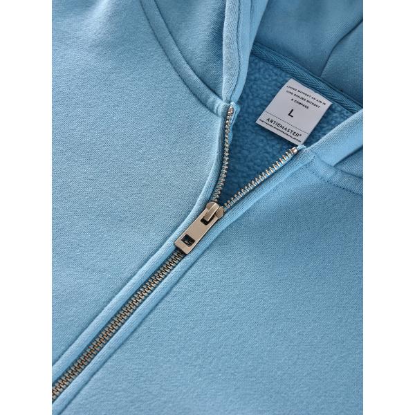 Wholesale Designer Melanin Heavyweight Oversized Slimfit Heavy Duty 360g Cotton Zip Hood Personalised Hoodies