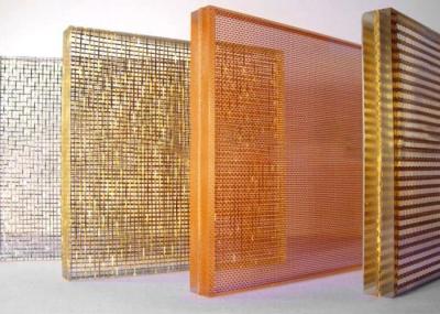 Fabric Laminated Glass, Wired Glass, Laminated Architectural Mesh Brings Noble and Elegant Charm to Buildings