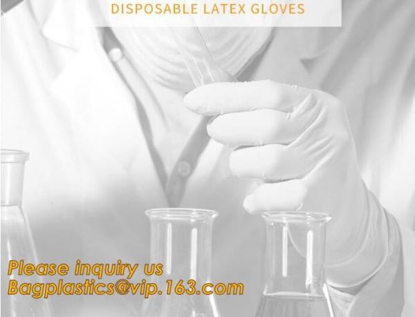 Disposable Latex/Vinyl Medical Examination Gloves,Sterile Powder Free Latex Surgical Gloves 8.0g Medical Use bagease pac