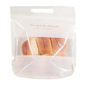 Custom Logo Printing Stand Up Plastic Bread Packaging Bag OEM Standard With