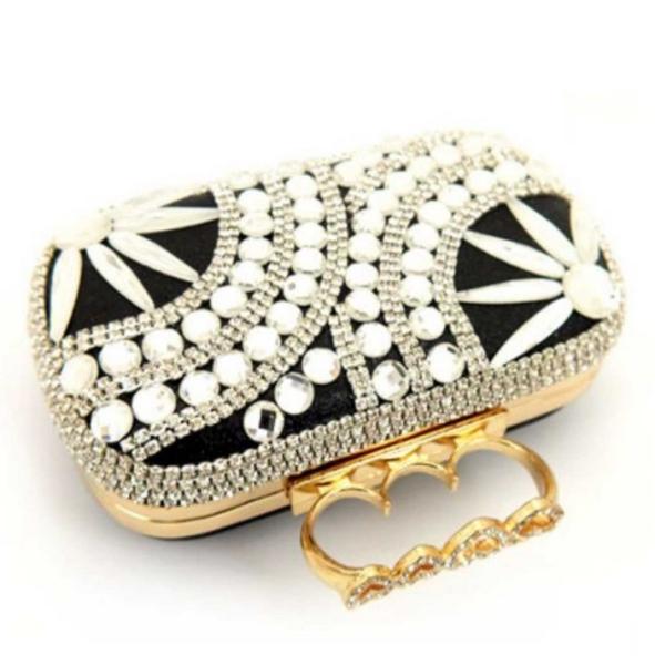 Europe and diamond evening bag evening bag princess bride