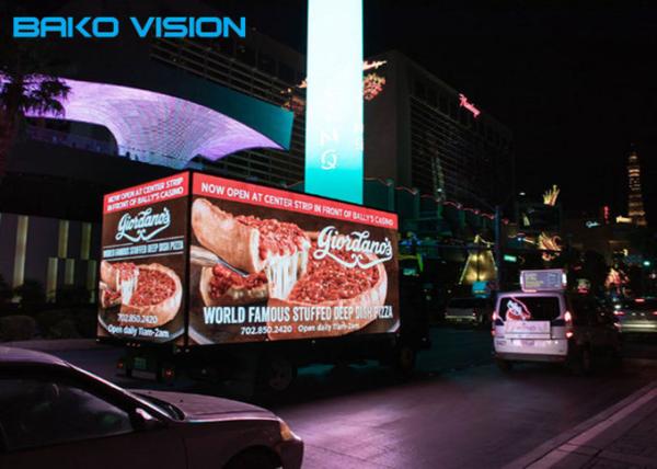 Truck Mounted LED Screen Mobile Advertising Signage P6 P8 Outdoor Car Commercial Billboard Front Service