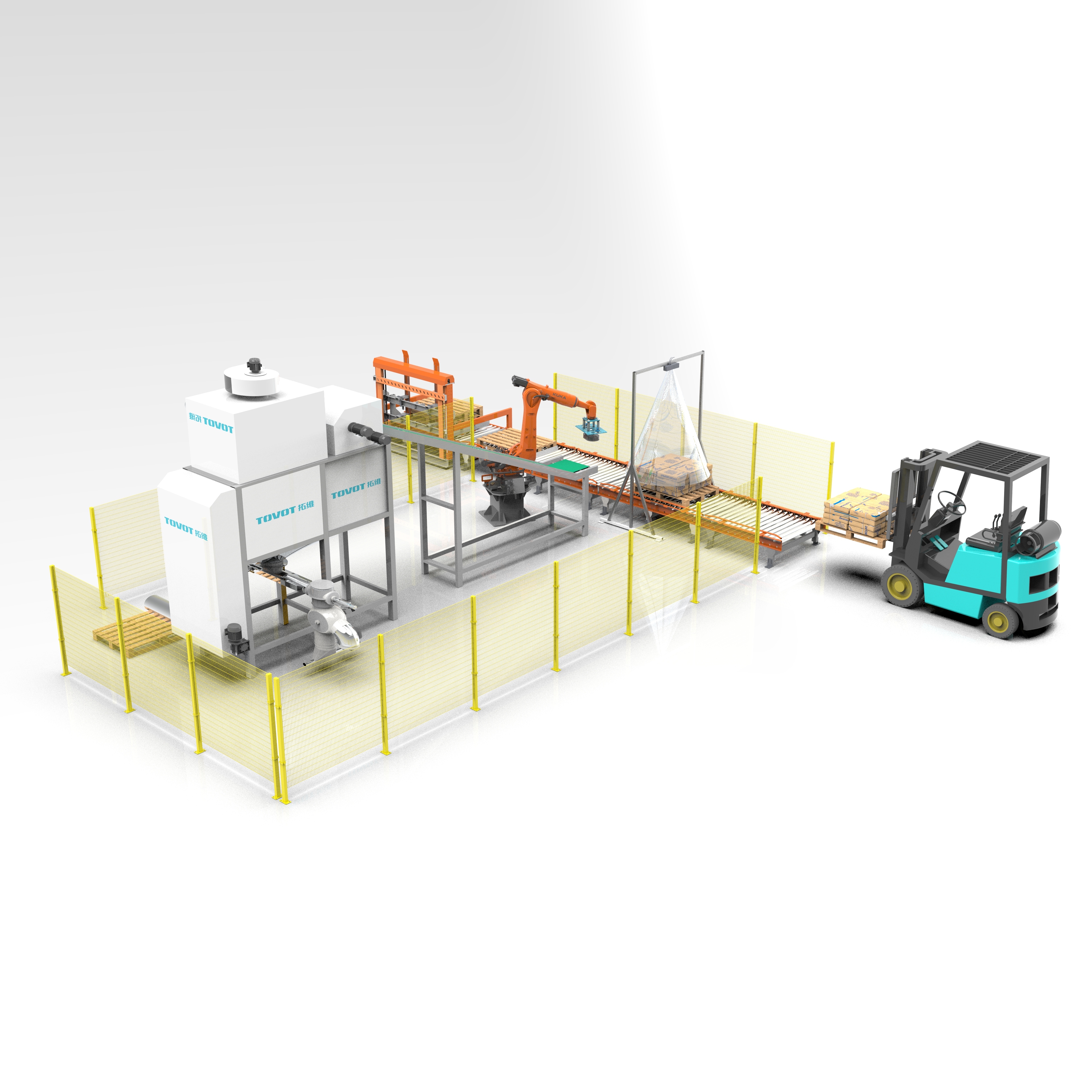 Robotic Bag Emptying Machine for Coffee Beans | SS316 Hygienic Automatic Bag Handling Solution