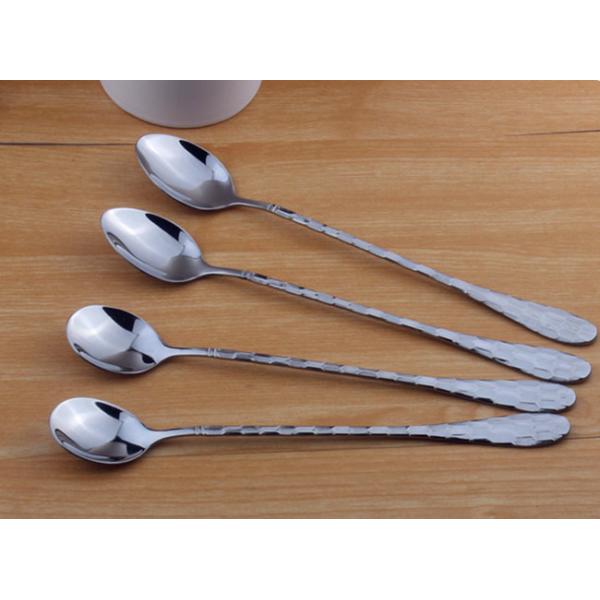 Elegant stainless steel hotel cutlery/tea spoon/mixing spoon/big spoon/long handle spoon