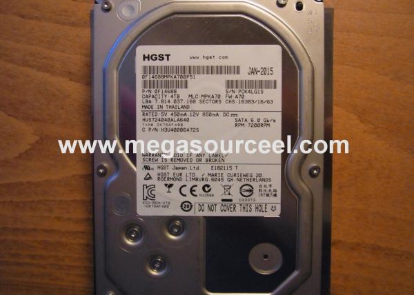 64 MB HGST HUS724040ALA640 4 TB 7200 RPM 3.5 inch  Enterprise hard drive