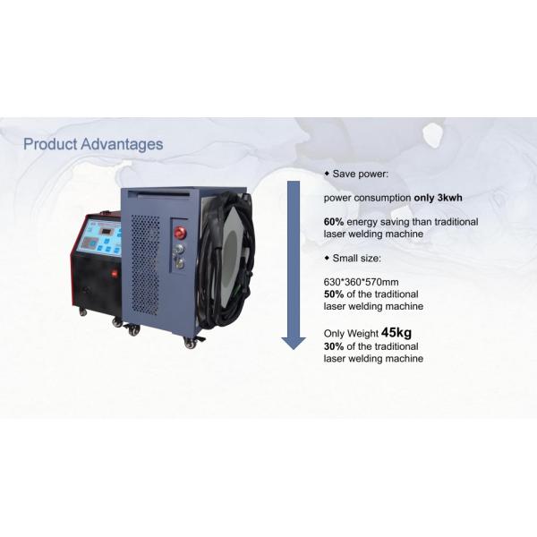 Welding Products Mini Portable Handheld Laser Welder 1500W 2000W 3000W Metal Stainless Steel Laser Welding Machine 40 KG