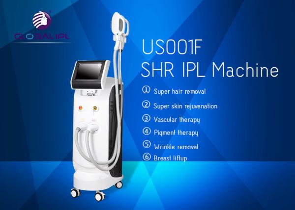 Salon IPL OPT SHR IPL Machine , Medical Laser Hair Removal Machines Aluminum Alloy Case