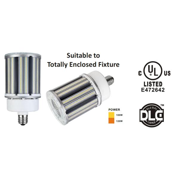 Cold White IP64 Waterproof LED Corn COB Bulb , 120w Led Corn Lamp 100-277Vac