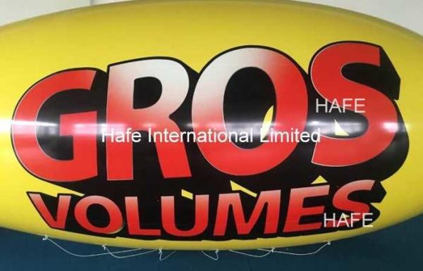 5 M 8 M Outdoor Floating Advertising Balloon Waterproof Long Durability Logo Outside
