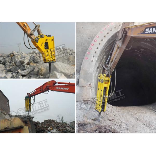 Коробка - тип цвет 260кг подходящее Кобелько СК55 безмолвия желтого цвета молотка утеса экскаватора