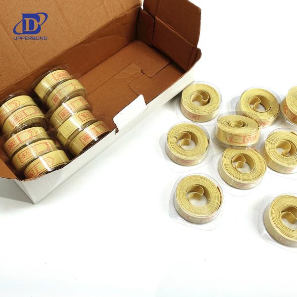 Tape de garniture de machine en fibres d'aramide jaune pour le transport du tabac de 0,50 à 0,62 mm pour l'ITEM8000/mk9/protos 70
