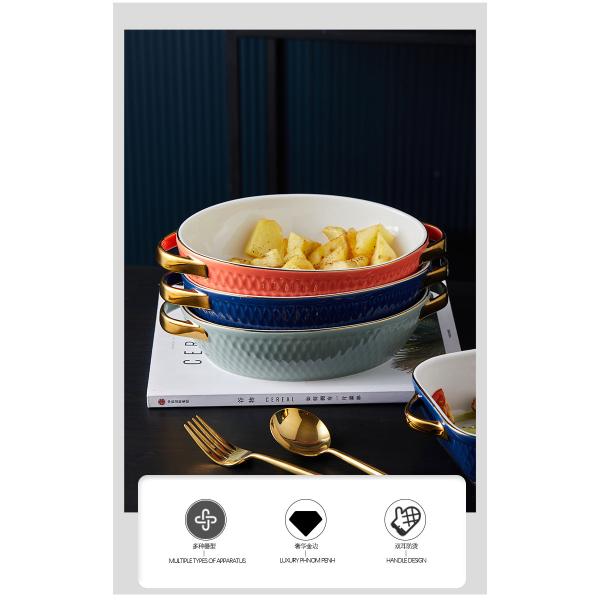 Не лотки кухни ручки керамические печь со стилем оправы золота нордическим