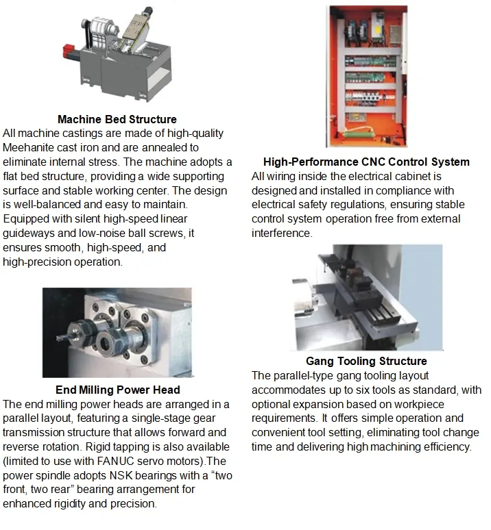 High-Precision CNC Milling & Lathe Machines