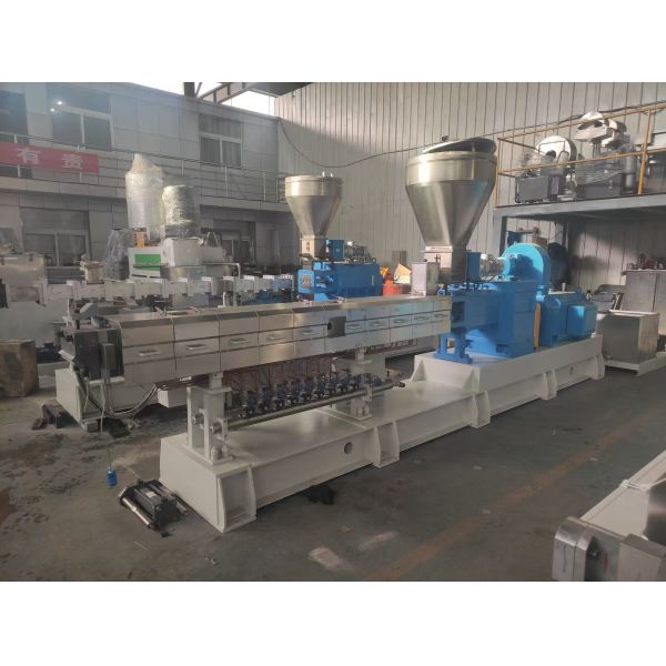 Pelletizing Talc PP Filler Masterbatch Making Machine PID Control Customized