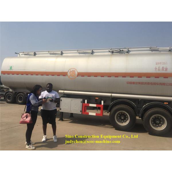 45000L Lpg Tanker Trailer Heavy Duty Tank Semi Trailer Sinotruk 3 Axles