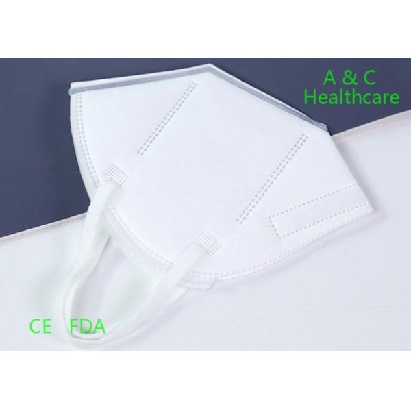 5 Layers Ffp2 Valved Mask Disposable Non Woven Face Mask Anti Virus 95% Filtration