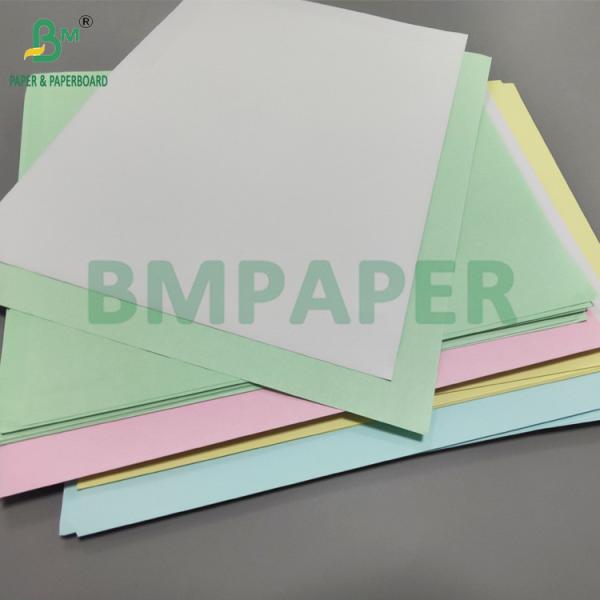 55gr 60gr CB CFB Carbonless Copy Paper For Receipt Bill 61 x 86cm Black Image