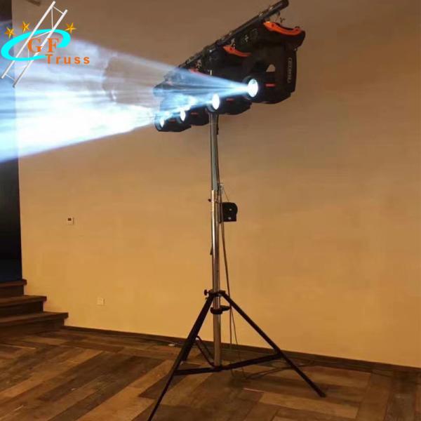 Iron 6M  LED DJ Stage Hanging Light Crank Stand