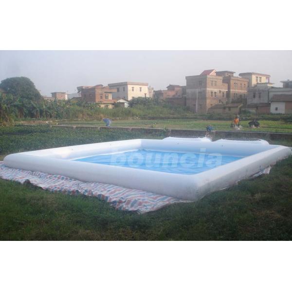 Бассеин воды белого квадрата напольный раздувной для шарика воды гуляя