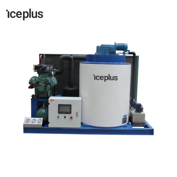 5000kg 5 Ton Industrial Flake Ice Maker CE Standard Eco Friendly