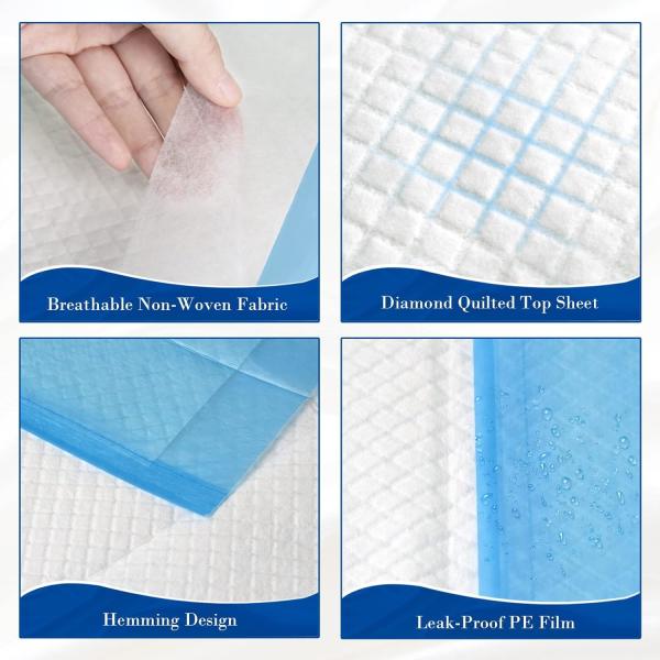 OEM Wholesale Free Sample Hospital Medical Underpad 60x90 Disposable Absorbent Underpad Adult