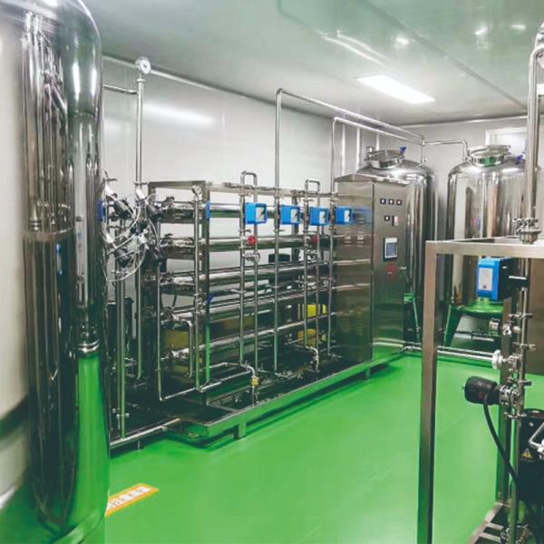 Зал подготовки Медицинские системы очистки воды Обработка обратным осмосом