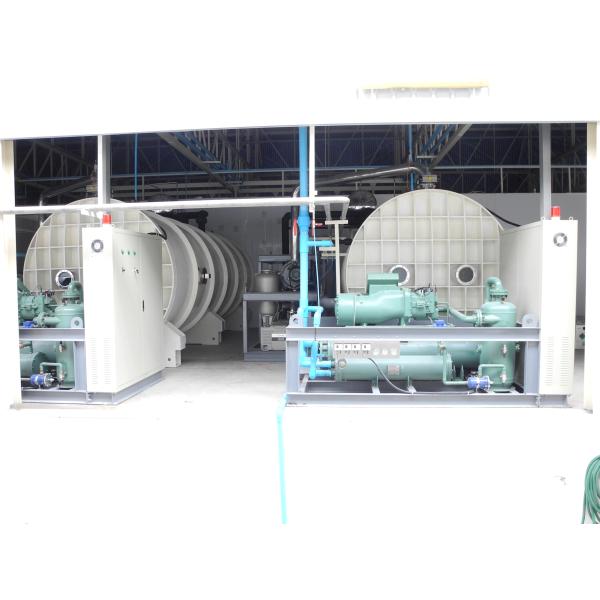 Нержавеющая сталь машины замораживания пищевой промышленности SED-100DG сухая сделанная с немецким компрессором Bitzer