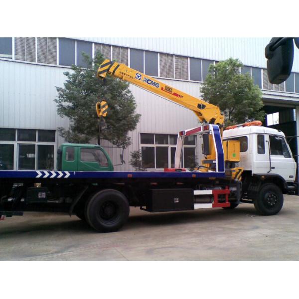 Roads Special Purpose Truck , Wrecker Towing Truck With Air Condition